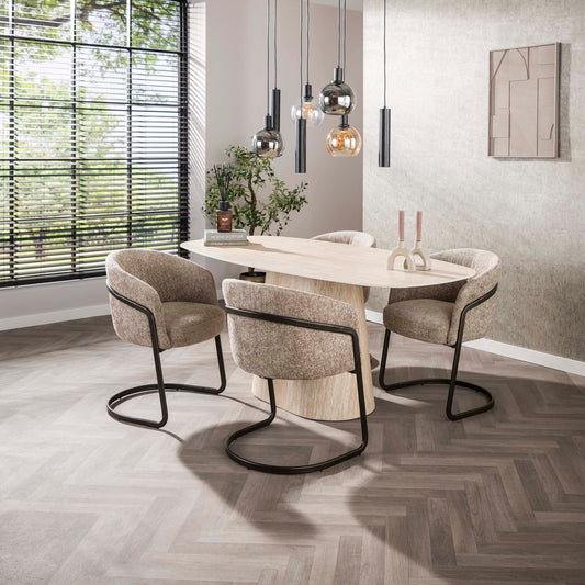 Sway-Sessel, 2er-Packung / Hoven-Sand