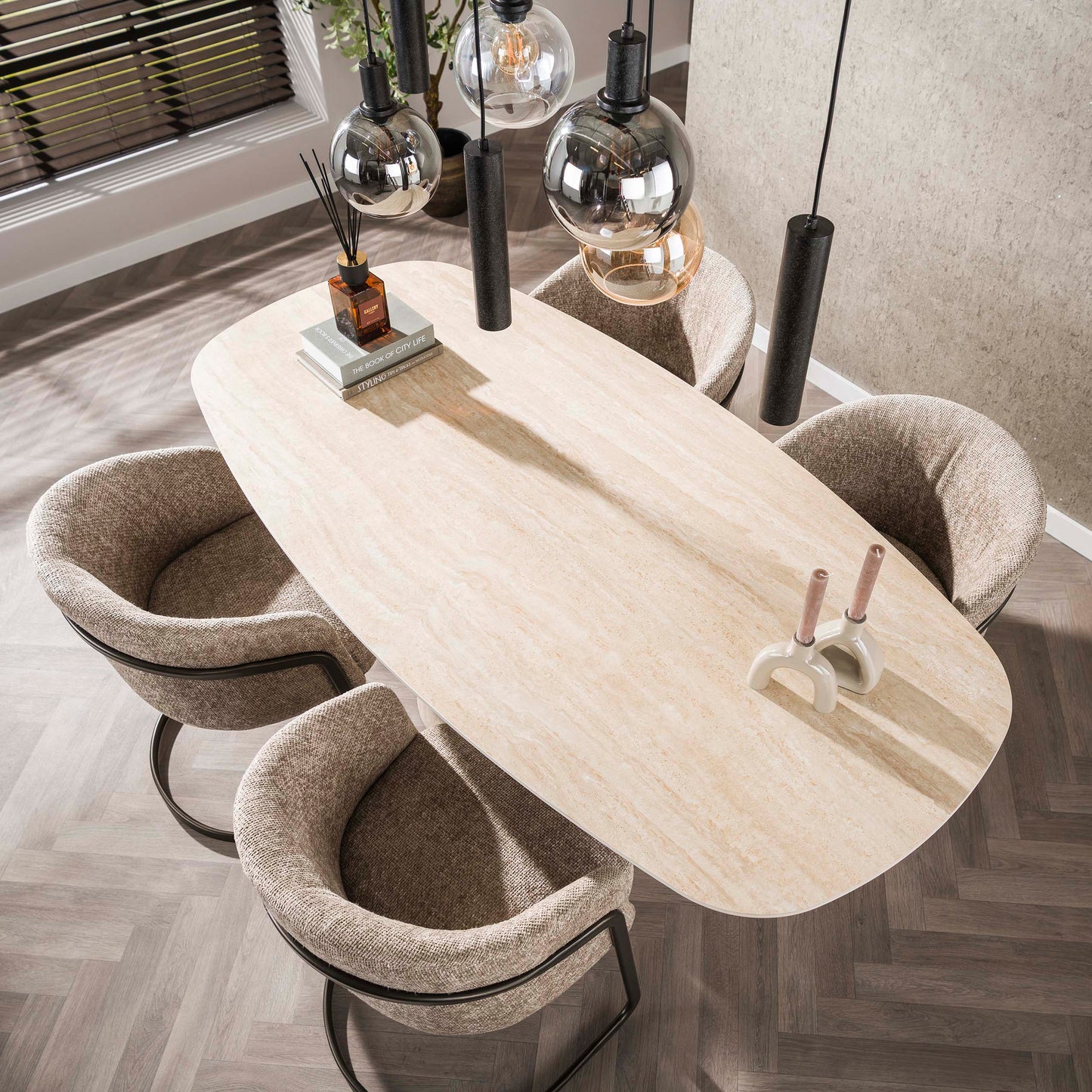 Sway-Sessel, 2er-Packung / Hoven-Sand