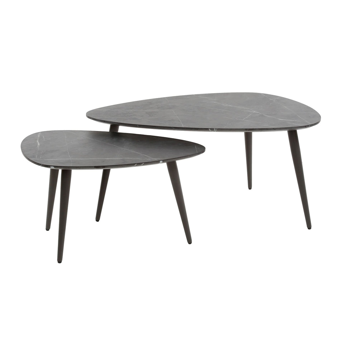 Couchtisch 2er-Set pear shaped organisch – Ansicht 3