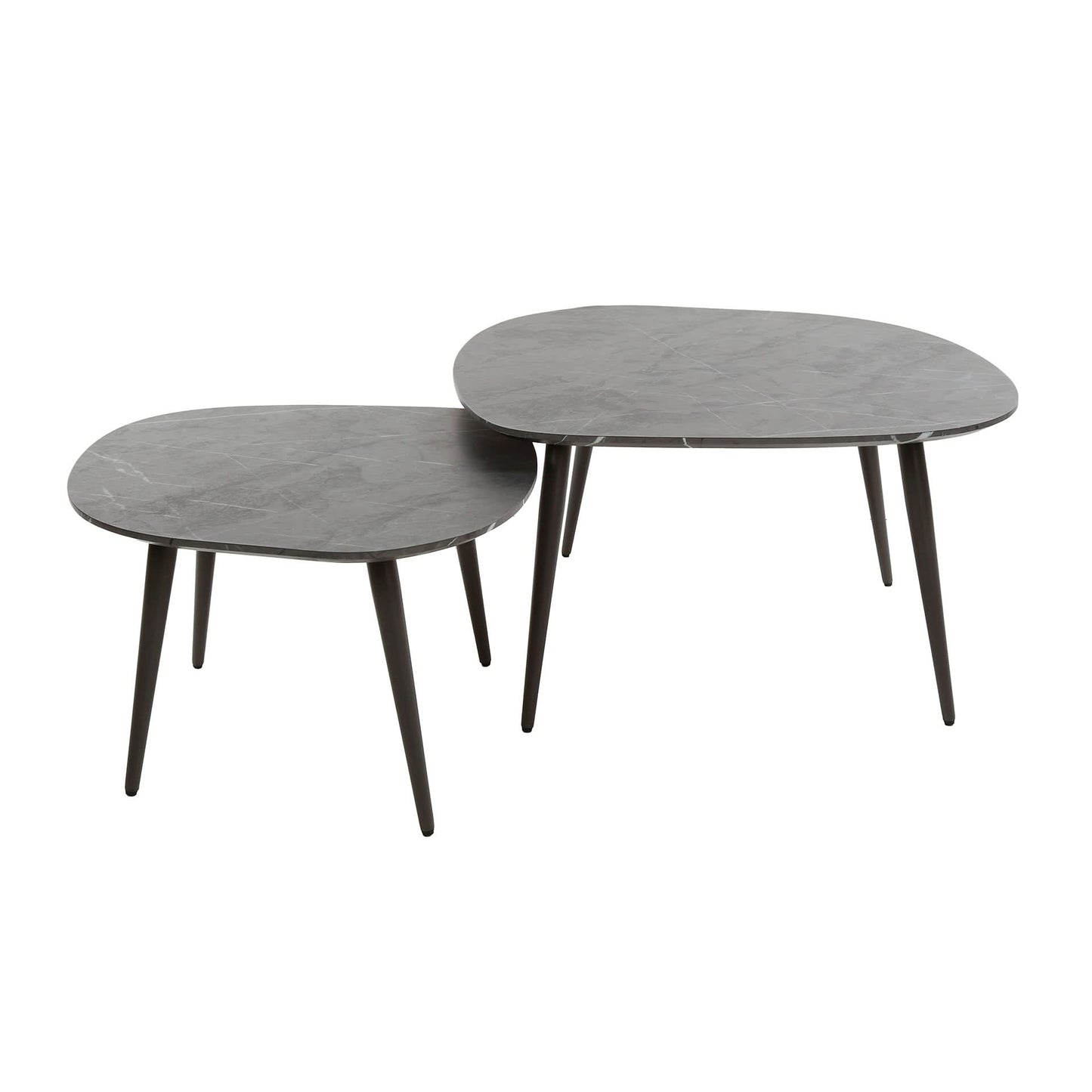 Couchtisch set/2 rock organisch