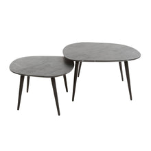 Couchtisch set/2 rock organisch