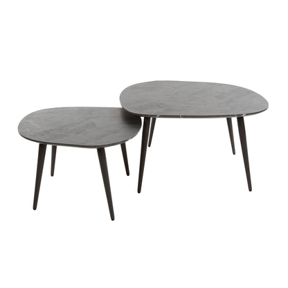 Couchtisch set/2 rock organisch
