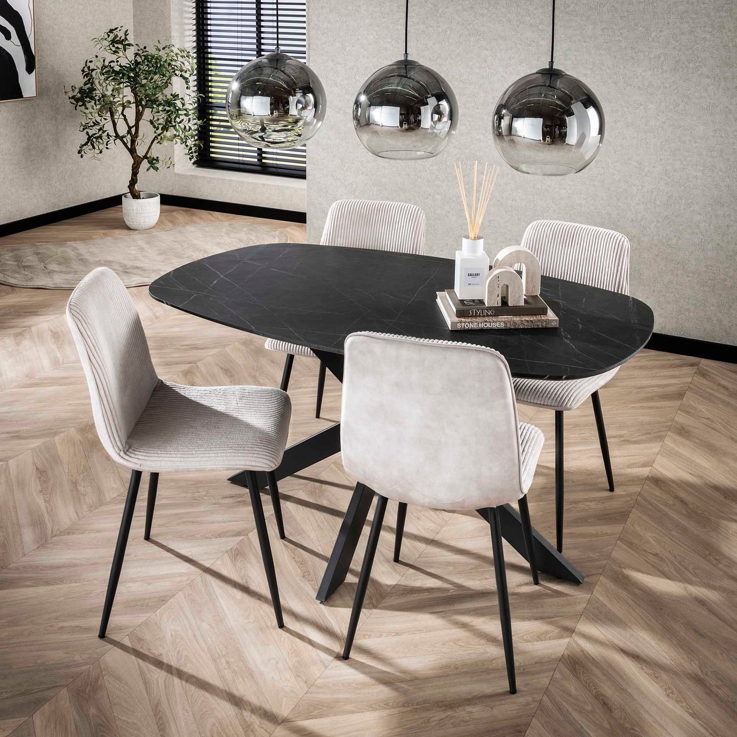 Esstisch 150 Danish oval