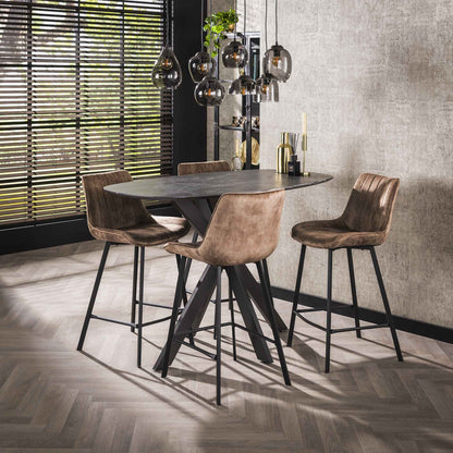 Bartisch Kreuzrahmen Dänisches Oval