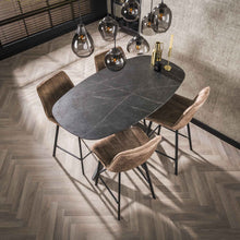 Bartisch Kreuzrahmen Dänisches Oval