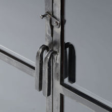 Sideboard Rift metal 4 TÇ¬ren / Gun metal