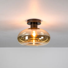Deckenleuchte Soll 1-licht / Amber Glas