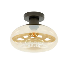 Deckenleuchte Soll 1-licht / Amber Glas