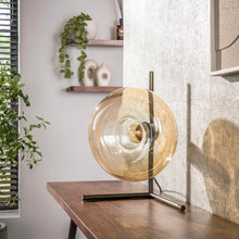 Tischleuchte Soll 1-licht / Amberglas