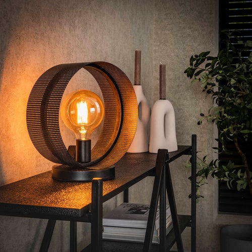 Tischlampe 1L ring perforiert