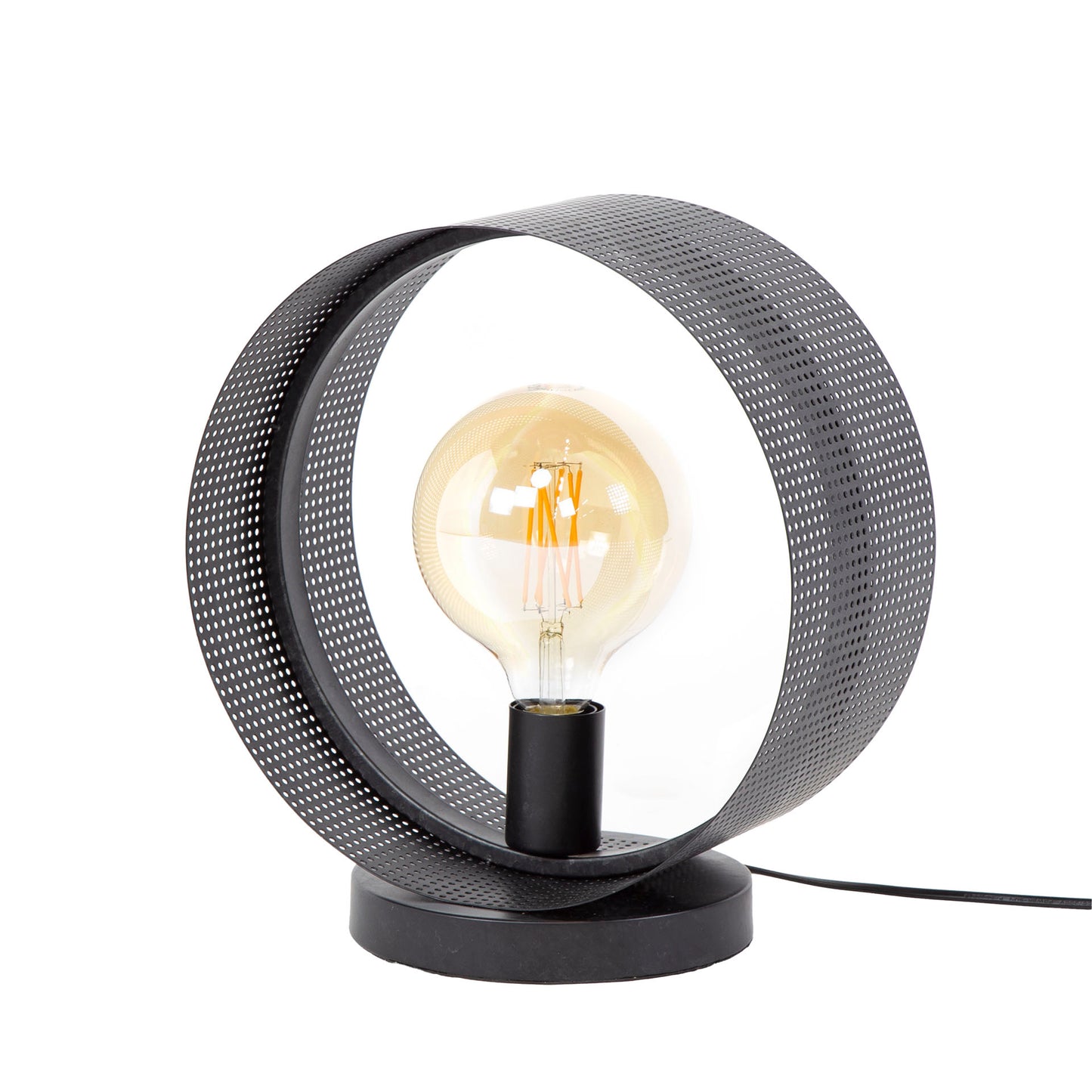 Tischlampe 1L ring perforiert