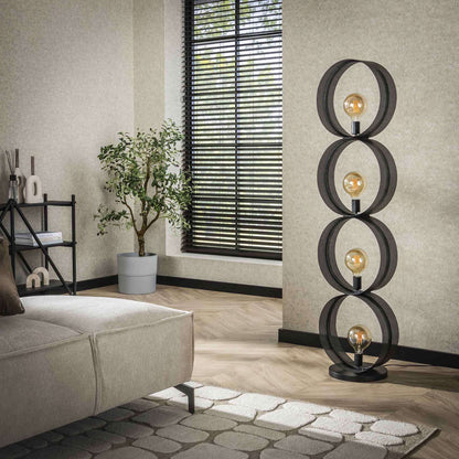 Stehlampe 4L ring perforiert