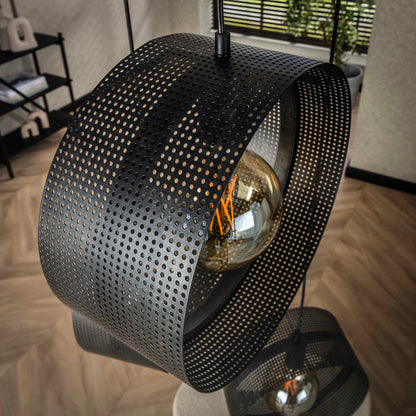 Hängelampe 3L ring perforiert