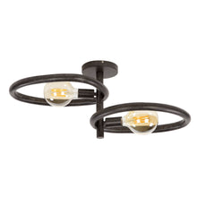 Deckenleuchte Pebble 2 light / Artic black