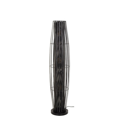 Stehlampe 120 3L Zylinder mesh