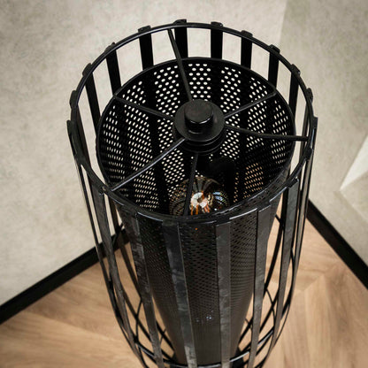 Stehlampe 150 4L Zylinder mesh