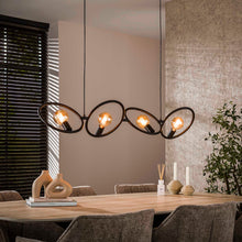 Hängeleuchte Loop 4-light / Artic black
