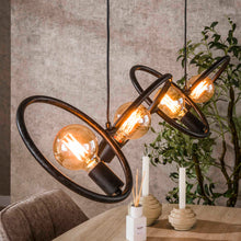 Hängeleuchte Loop 4-light / Artic black