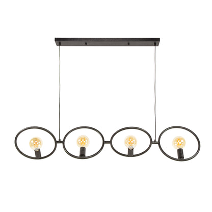 Hängeleuchte Loop 4-light / Artic black