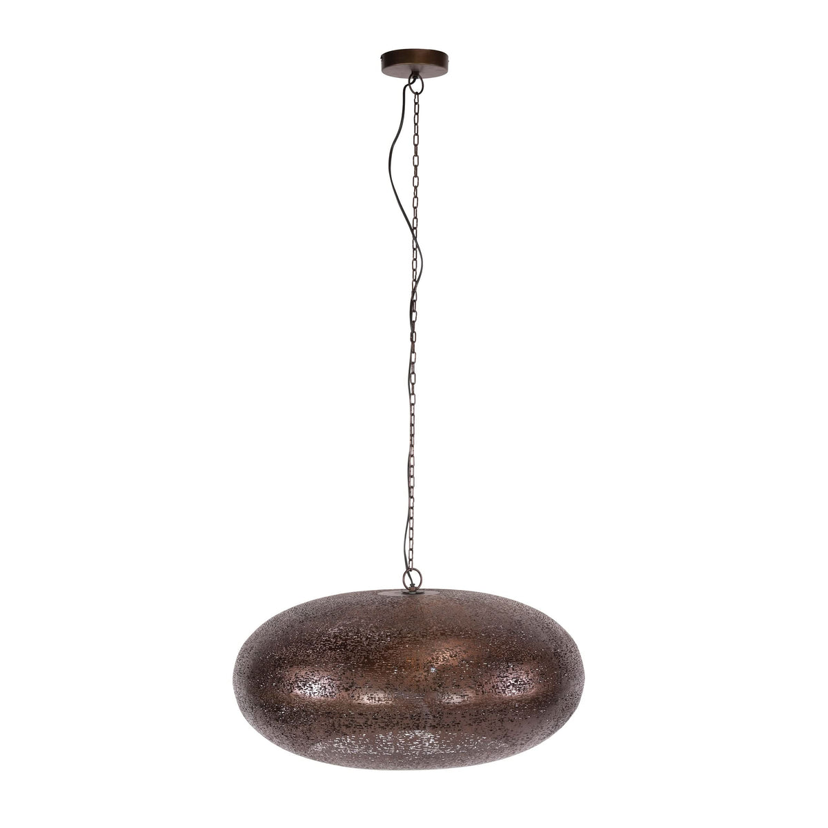 Hängelampe 1-flammig Ø 68 cm – Antikkupfer – Bild 5