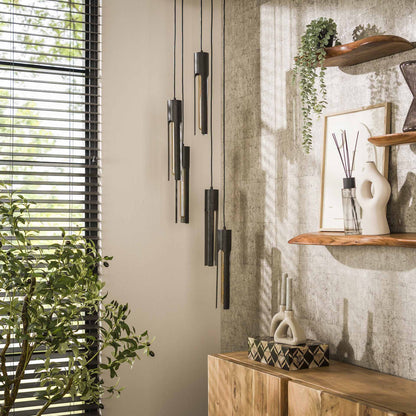 Hängelampe 5L gestuft tube