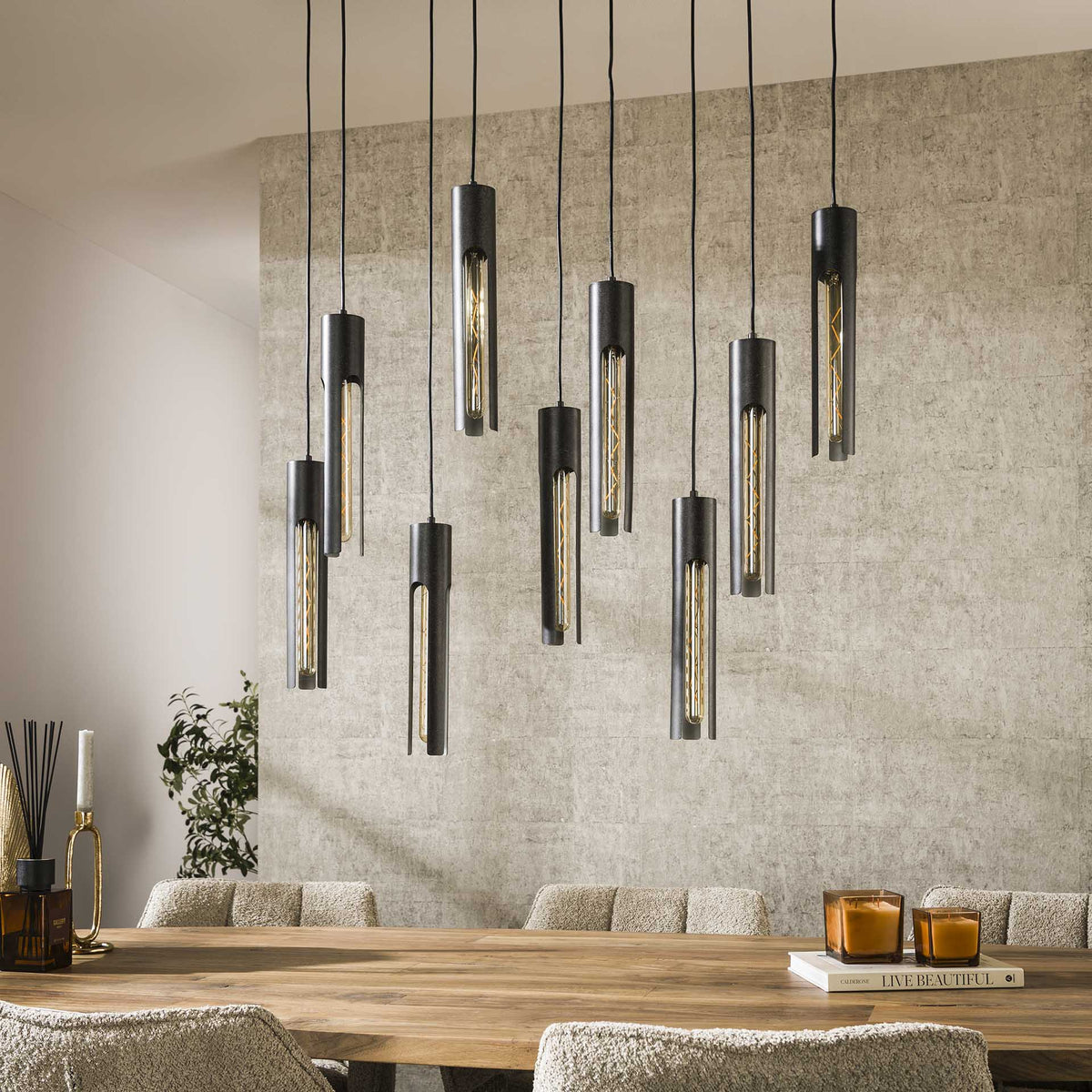 Hängelampe 5+4 tube – Ansicht 2