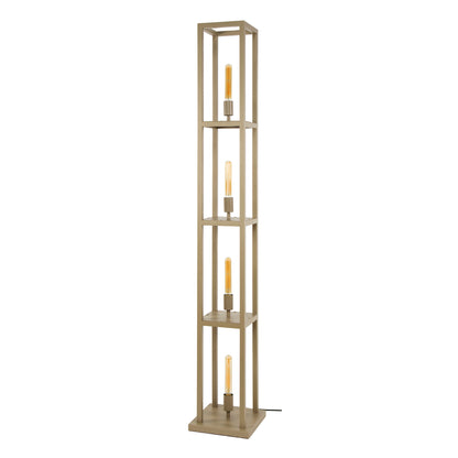 Stehleuchte Quadra 4-light / Beige