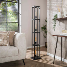 Stehleuchte Quadra 4-light / Artic schwarz