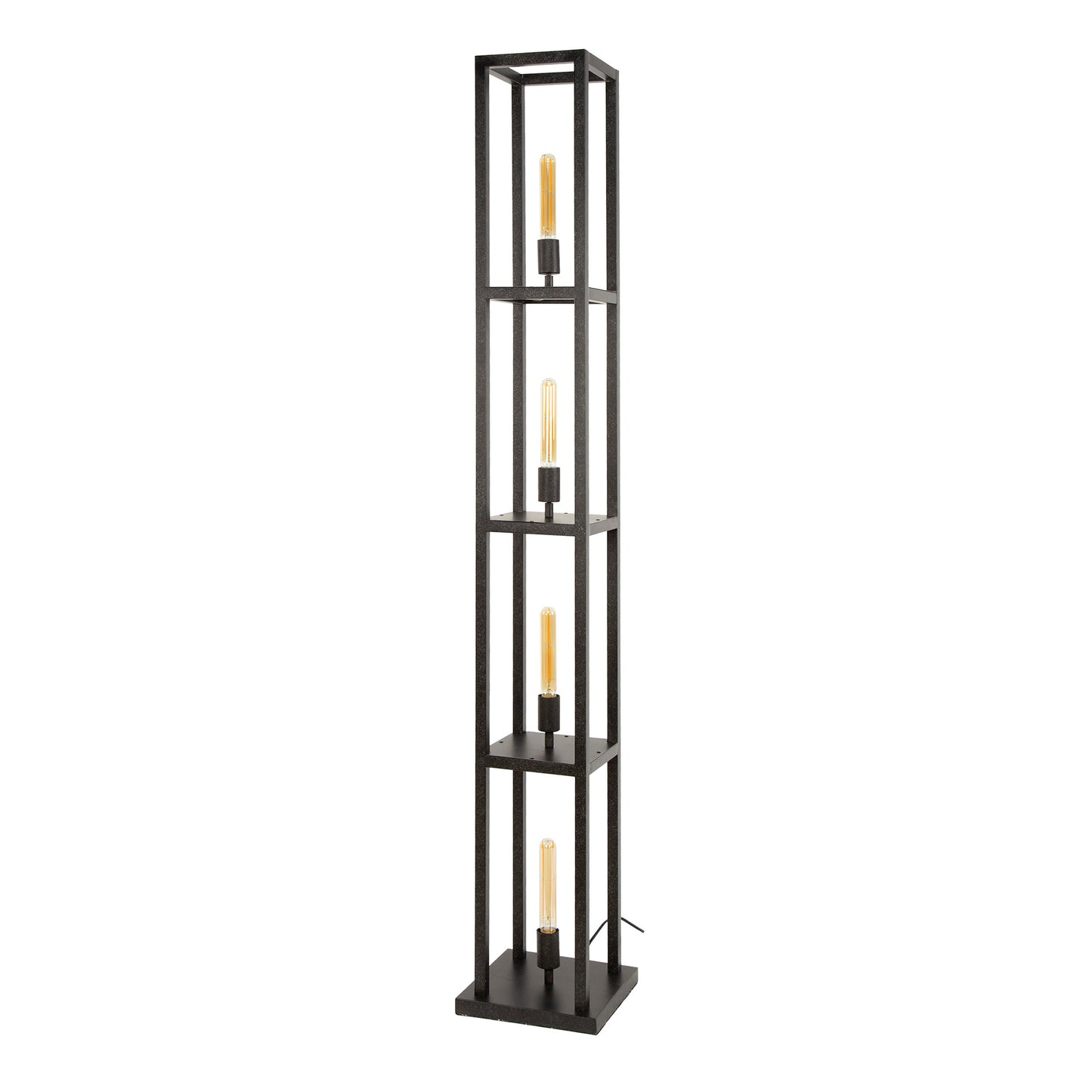 Stehleuchte Quadra 4-light / Artic schwarz