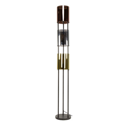 Stehleuchte Lucente Tricolore 3-light / Artic schwarz