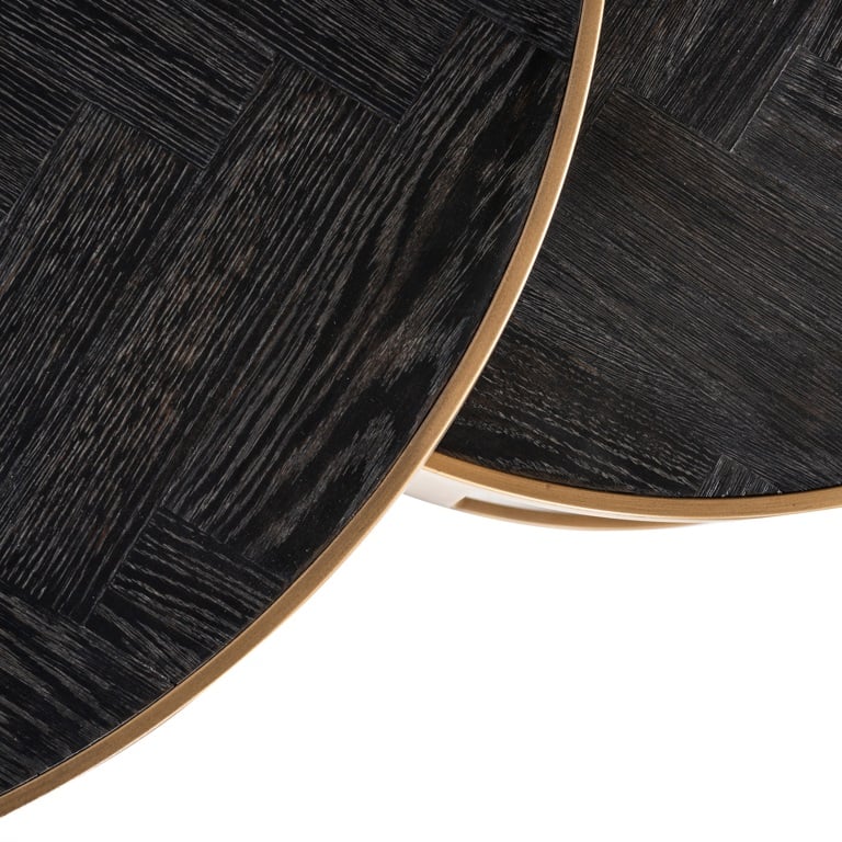 Couchtischset Blackbone – Messing Schwarz – Ansicht 2