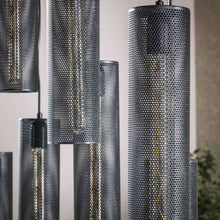 Hängelampe 5+4 tube mesh