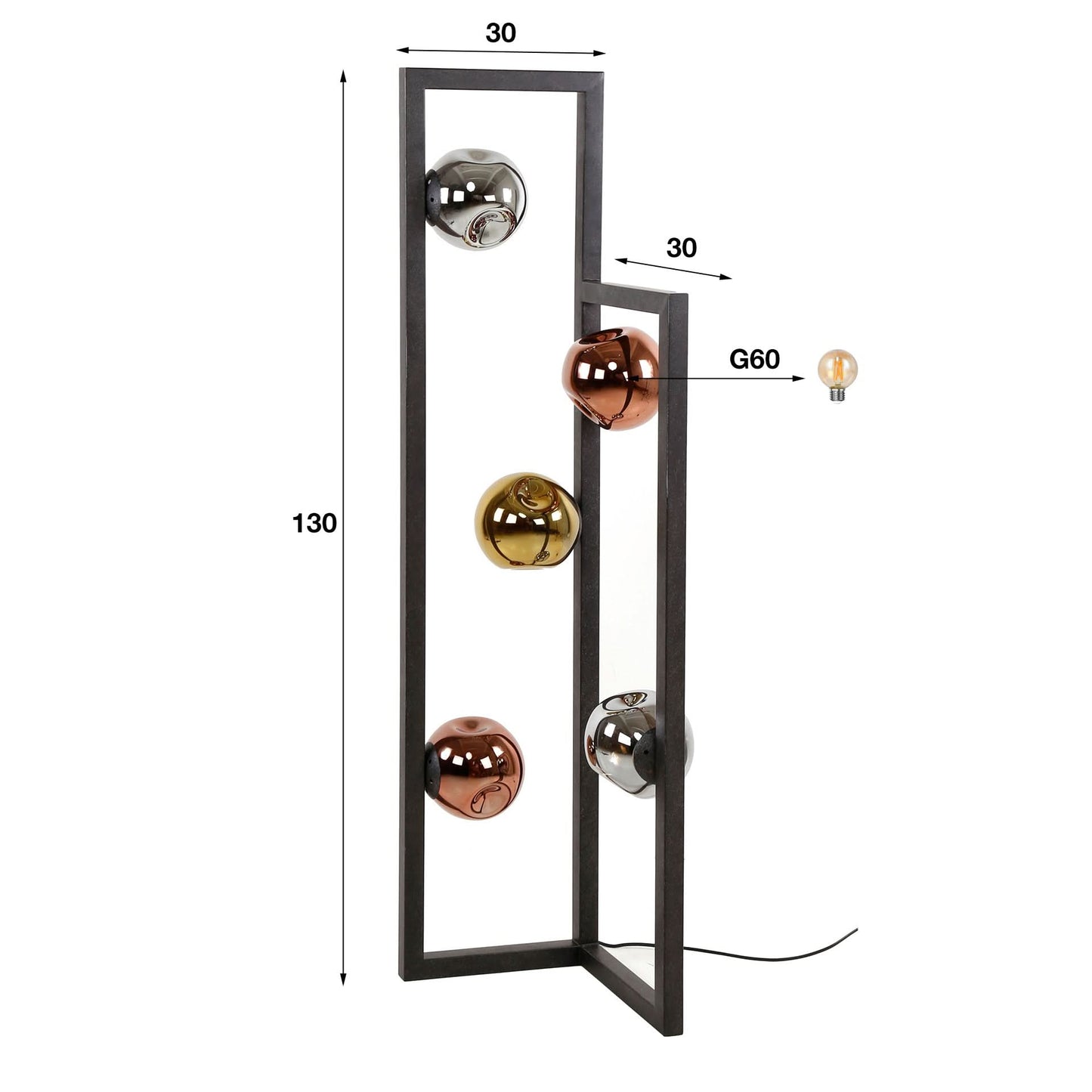 Stehlampe 5L stellar