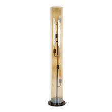 Stehlampe 5L tube Braunglas