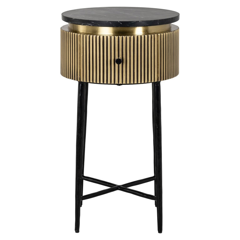 Beistelltisch Ironville (Gold) – Ansicht 3