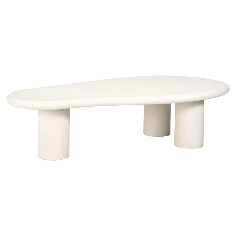 Couchtisch Bloomstone – Weiß – 160×80 cm – Ansicht 4