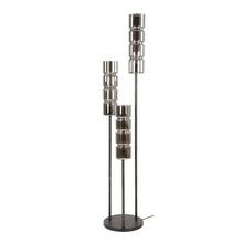 Stehlampe 3L gestuft cylinder glass