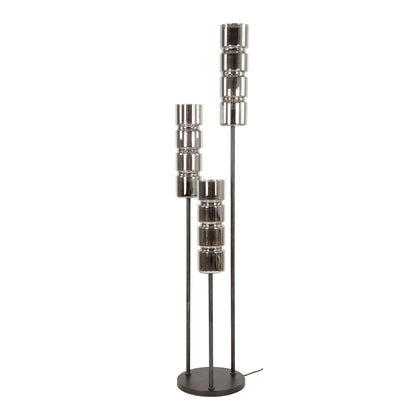 Stehlampe 3L gestuft cylinder glass
