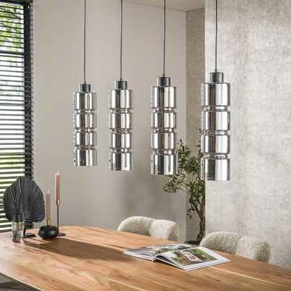 Hängelampe 4L cylinder glass