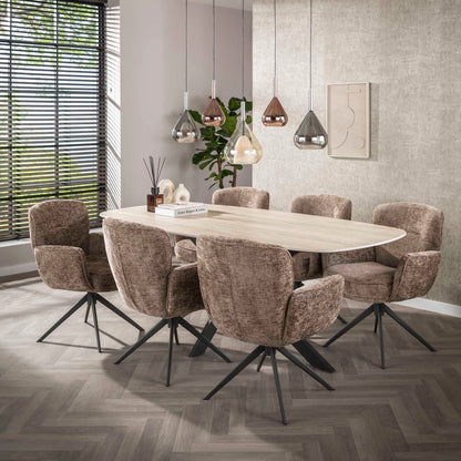 Hängeleuchte Wings 5-light / Black