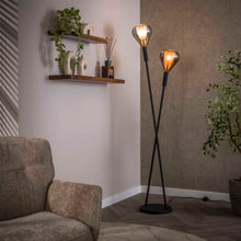 Stehleuchte Wings 2-light / Black