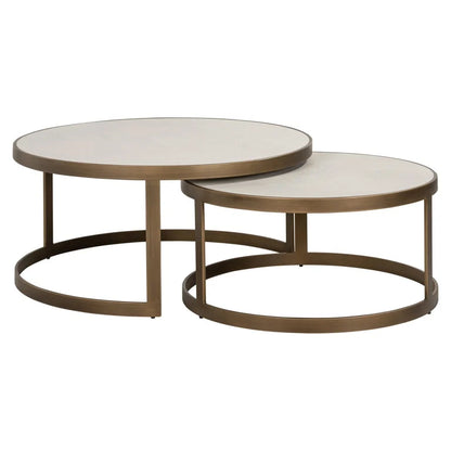 Couchtischset Whitebone