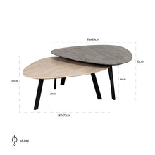Couchtischset Spencer