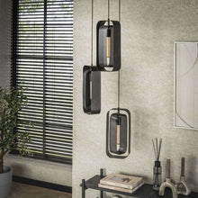 Hängelampe 3L mesh rotate