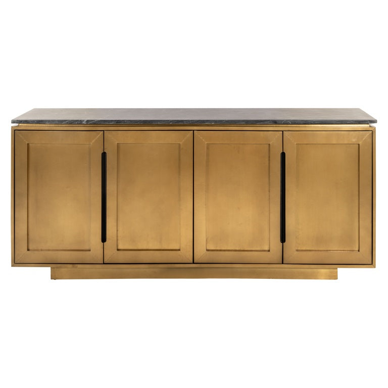 Sideboard Finsbury – Schwarz Gold – Ansicht 2