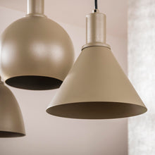 Hängeleuchte Metallo 5-light / Beige