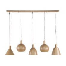 Hängeleuchte Metallo 5-light / Beige