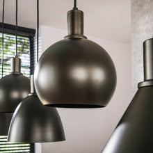 Hängeleuchte Metallo 5-light / Sienna braun