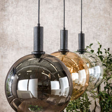 Hängelampe Sfera Tricolore 3-light / Artic schwarz