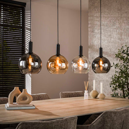 Hängelampe Sfera Tricolore 4-light / Artic schwarz